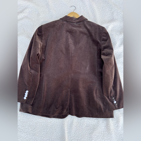 NWT Lauren Ralph Lauren Plus Size Bullion-Patch Corduroy Blazer - Picture 5 of 10